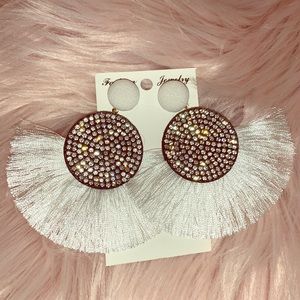 Fringe earrings